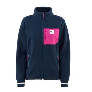Kari Traa Navy Fleece Jacket